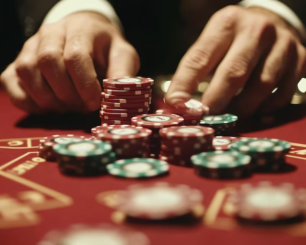 sangentod live casino table with multiple players